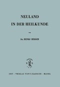 Cover: Neuland in der Heilkunde - S Karger AG