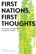 Cover: First Nations, First Thoughts - University of British Columbia Press