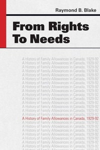 Enlarge image Cover: From Rights to Needs - University of British Columbia Press