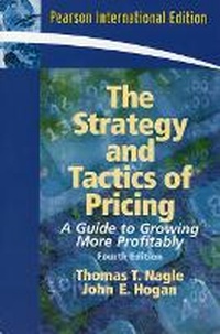 Enlarge image Cover: The Strategy and Tactics of Pricing - Pearson