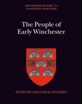 Cover: The People of Early Winchester - Oxford University Press