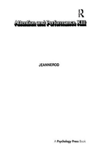 Abbildung von: Attention and Performance Xiii - Psychology Press Ltd