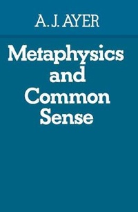 Enlarge image Cover: Metaphysics and Common Sense - Palgrave Macmillan
