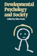 Cover: Developmental Psychology and Society - Palgrave Macmillan