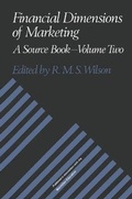 Cover: Financial Dimensions of Marketing: v. 2 - Palgrave Macmillan