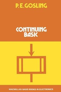 Enlarge image Cover: Continuing BASIC - Palgrave Macmillan