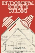 Cover: Environmental Science in Building - Palgrave Macmillan