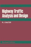 Cover: Highway Traffic Analysis and Design - Palgrave Macmillan