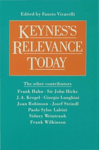 Enlarge image Cover: Keynes's Relevance Today - Palgrave Macmillan