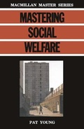 Cover: Mastering Social Welfare - Palgrave Macmillan