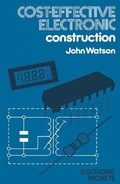 Cover: Cost Effective Electronic Construction - Palgrave Macmillan