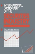 Cover: International Dictionary of the Securities Industry - Palgrave Macmillan