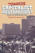 Cover: Towards Capitalist Restoration? - Palgrave Macmillan