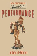 Cover: Performance - Palgrave Macmillan
