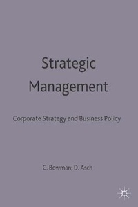 Enlarge image Cover: Strategic Management - Palgrave Macmillan