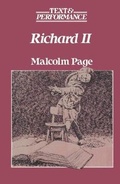 Cover: "King Richard II" - Palgrave Macmillan
