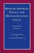Cover: British Imperial Policy and Decolonization, 1938-64: 1938-51 v. 1 - Palgrave Macmillan