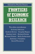 Cover: Frontiers of Economic Research - Palgrave Macmillan