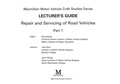 Cover: Repair and Servicing of Road Vehicles: Lecturers' Gde - Palgrave Macmillan
