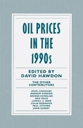 Cover: Oil Prices in the 1990's - Palgrave Macmillan
