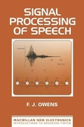 Cover: Signal Processing of Speech - Palgrave Macmillan