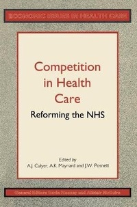 Abbildung von: Competition in Health Care - Palgrave Macmillan