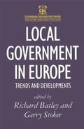 Cover: Local Government in Europe - Palgrave Macmillan