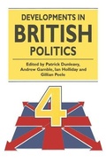 Cover: Developments in British Politics: Bk.4 - Palgrave Macmillan
