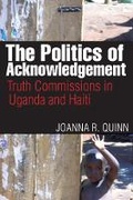 Cover: The Politics of Acknowledgement - University of British Columbia Press