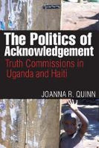 Enlarge image Cover: The Politics of Acknowledgement - University of British Columbia Press