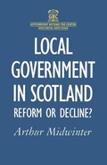 Cover: Local Government in Scotland - Palgrave Macmillan