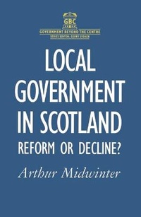 Enlarge image Cover: Local Government in Scotland - Palgrave Macmillan