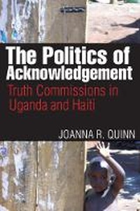 Enlarge image Cover: The Politics of Acknowledgement - University of British Columbia Press