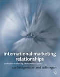 Cover: International Marketing and Relationships - Palgrave Macmillan