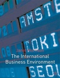 Cover: The International Business Environment - Palgrave Macmillan