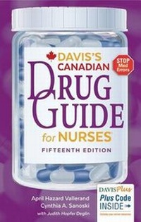 Abbildung von: Davis's Drug Guide for Nurses Canadian Version - F.A. Davis Company