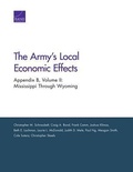 Cover: The Army's Local Economic Effects - RAND