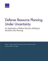 Enlarge image Cover: Defense Resource Planning Under Uncertainty - RAND