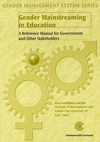 Enlarge image Cover: Gender Mainstreaming in Education - Commonwealth Secretariat