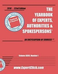 Enlarge image Cover: Yearbook of Experts -- 2016 - Broadcast Interview Source