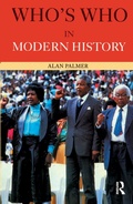 Cover: Who's Who in Modern History - Routledge