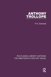 Enlarge image Cover: Anthony Trollope - Routledge