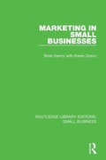 Cover: Marketing in Small Businesses - Routledge