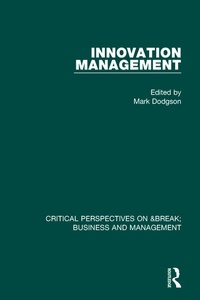 Enlarge image Cover: Innovation Management - Routledge