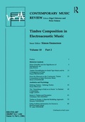 Cover: Timbre Composition in Electroacoustic Music - Routledge
