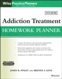 Cover: Addiction Treatment Homework Planner - Wiley