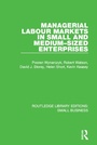 Cover: Managerial Labour Markets in Small and Medium-Sized Enterprises - Routledge