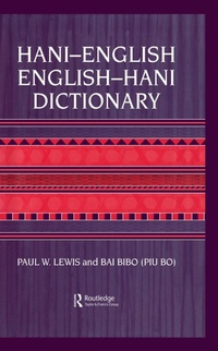 Abbildung von: Hani-English - English-Hani Dictionary - Routledge