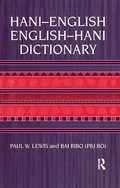 Cover: Hani-English - English-Hani Dictionary - Routledge