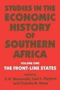 Cover: Studies in the Economic History of Southern Africa - Routledge